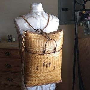 Woven Backpack